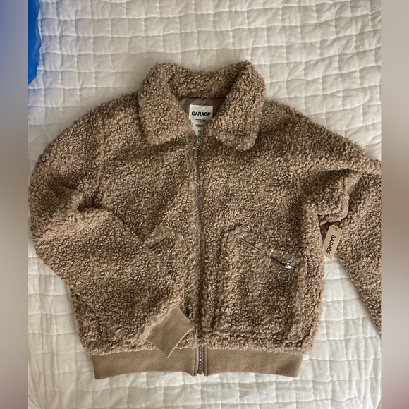 Garage Sherpa Teddy Jacket - Picture 1 of 4